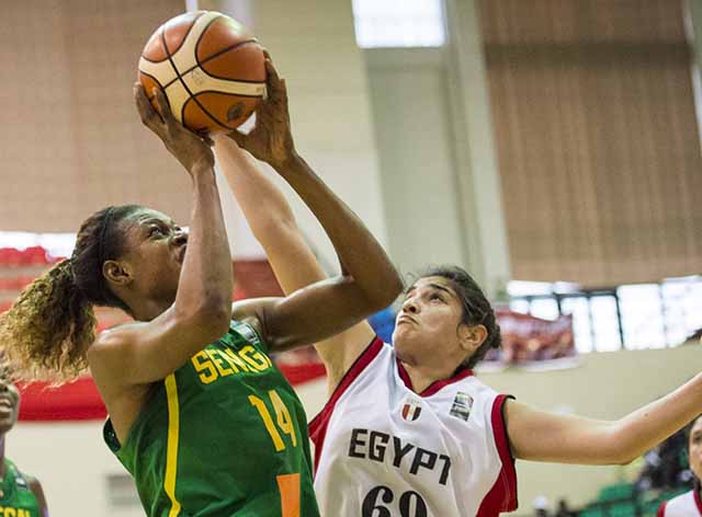 Afrobasket-Bamako 2017 : Impériale Ramata Daou face aux égyptiennes