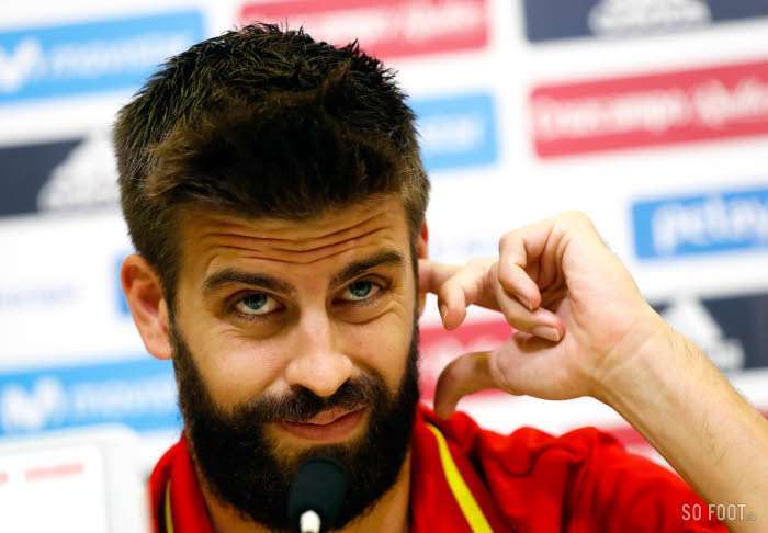 Piqué assure qu&rsquo;il s&rsquo;entend à merveille avec Ramos .