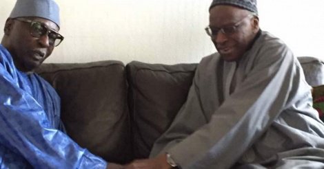 Serigne Mbaye Sy chez Lamine Diack.