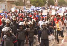 Diourbel : marche nationale des syndicats enseignants