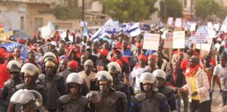 Diourbel : marche nationale des syndicats enseignants