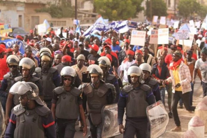 Diourbel : marche nationale des syndicats enseignants