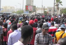 Kéwoulo -- Marche des étudiants