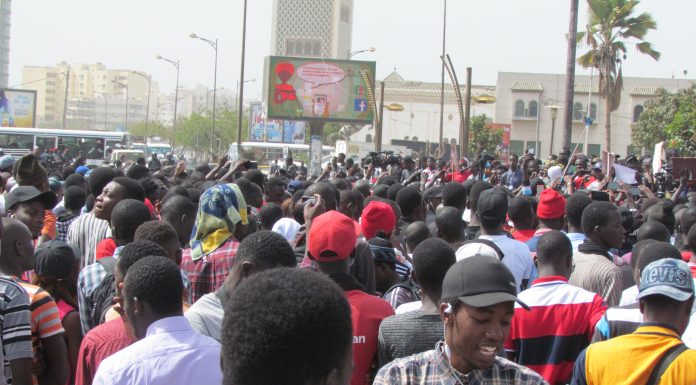 Kéwoulo -- Marche des étudiants