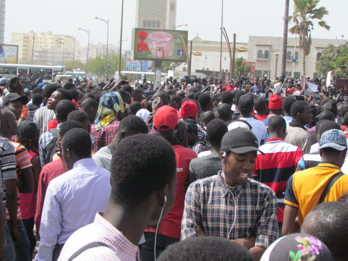 Kéwoulo -- Marche des étudiants