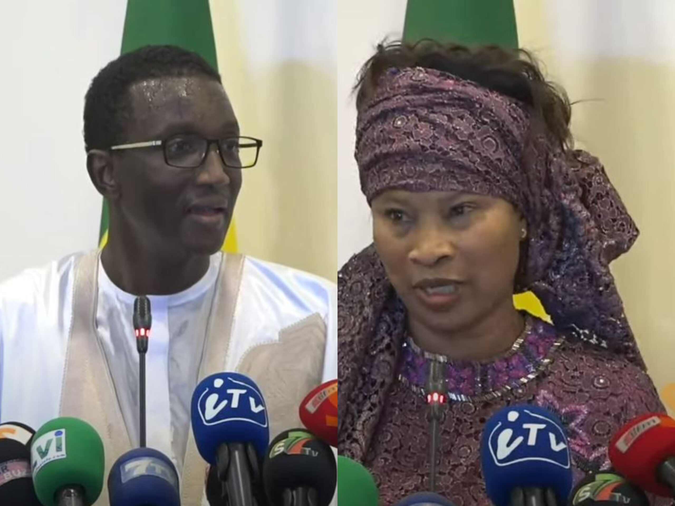 Ministère des Affaires étrangères :  la passation de service entre Amadou Ba et Me Aissata Tall Sall