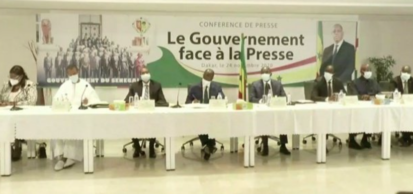 Suivez la premére conférence de presse du gouvernement