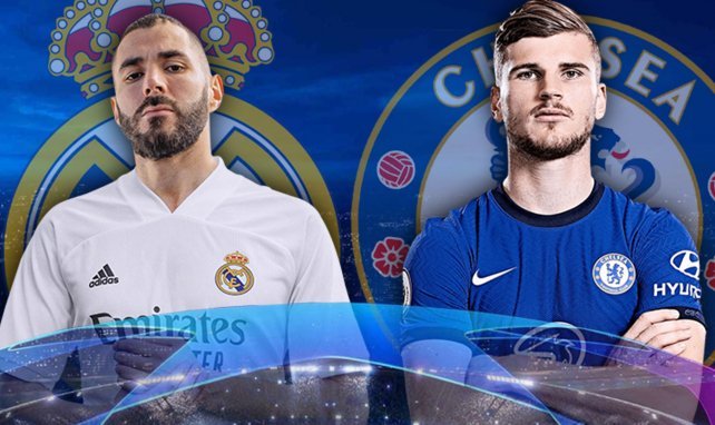 1/2 aller de la League des Champions : Le Real Madrid reçoit Chelsea à 19h 00 voici les compositions probables