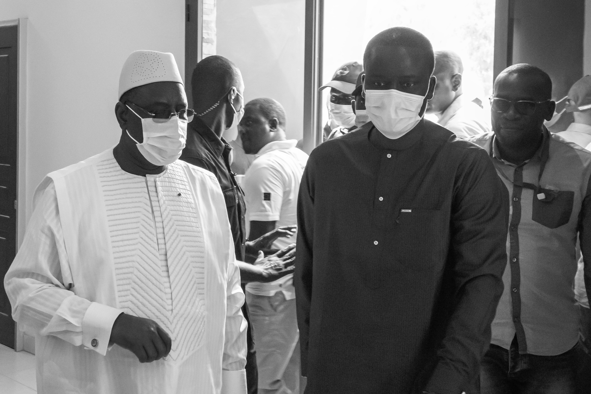 Visite surprise de Macky Sall à l’Espace Sénégal Services de Podor