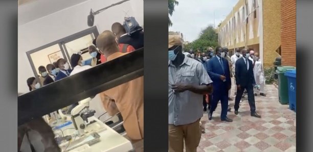 3e vague de Covid-19 : Voici la vidéo de Macky Sall se rendant dans les Cte