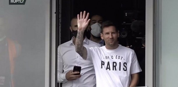 Les premières images de Messi à Paris
