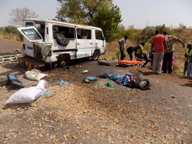 Mbour Ouest : Un accident de circulation fait quatre (4) morts à hauteur du Garage Bentègné