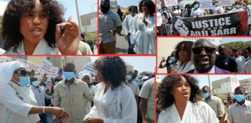Confrontation Adji Sarr-Ndeye Khady au tribunal  : Des femmes « payées » pour soutenir la victime présumée