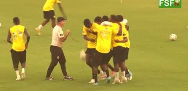 Sénégal-Bénin : Revivez la cinquième séance d&rsquo;entraînement des Lions