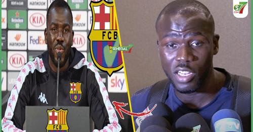 Mercato – Après Sadio, Koulibaly parle de son transfert à Barça