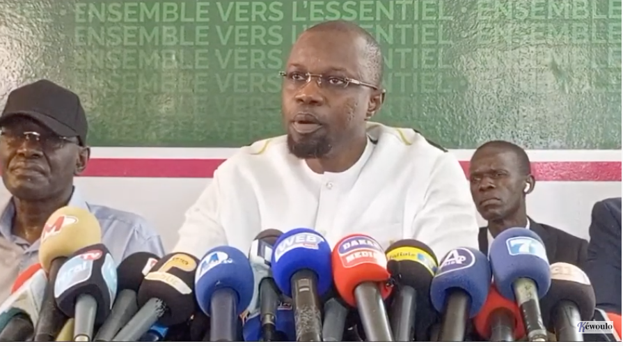 Point de presse YAW: Assemblée, Barth et Justice… les mots de Sonko !