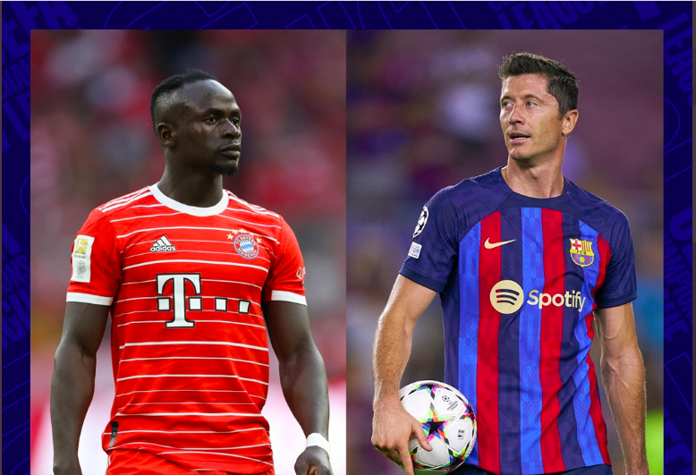 Ligue des Champions : Un duel de choc au sommet entre Mané et Lewandowski…