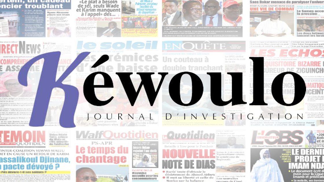 Découvrez la Revue de presse du 11 Octobre 2022 de KEWOULO