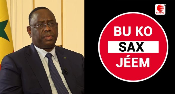 Politique : Refus de la 3e candidature de Macky Sall, Y&rsquo;en a marre balance « Bu ko sac Jéem »