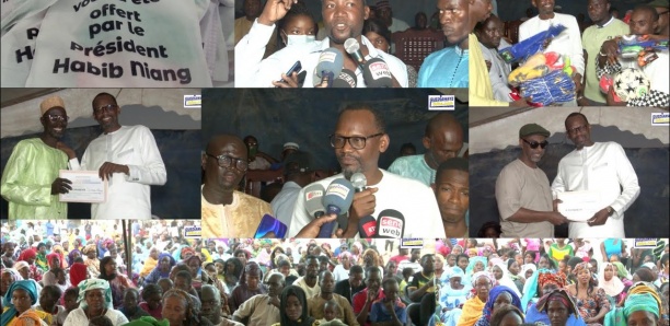 Guédiawaye : Habib Niang au chevet des élèves de Darou Rahmane