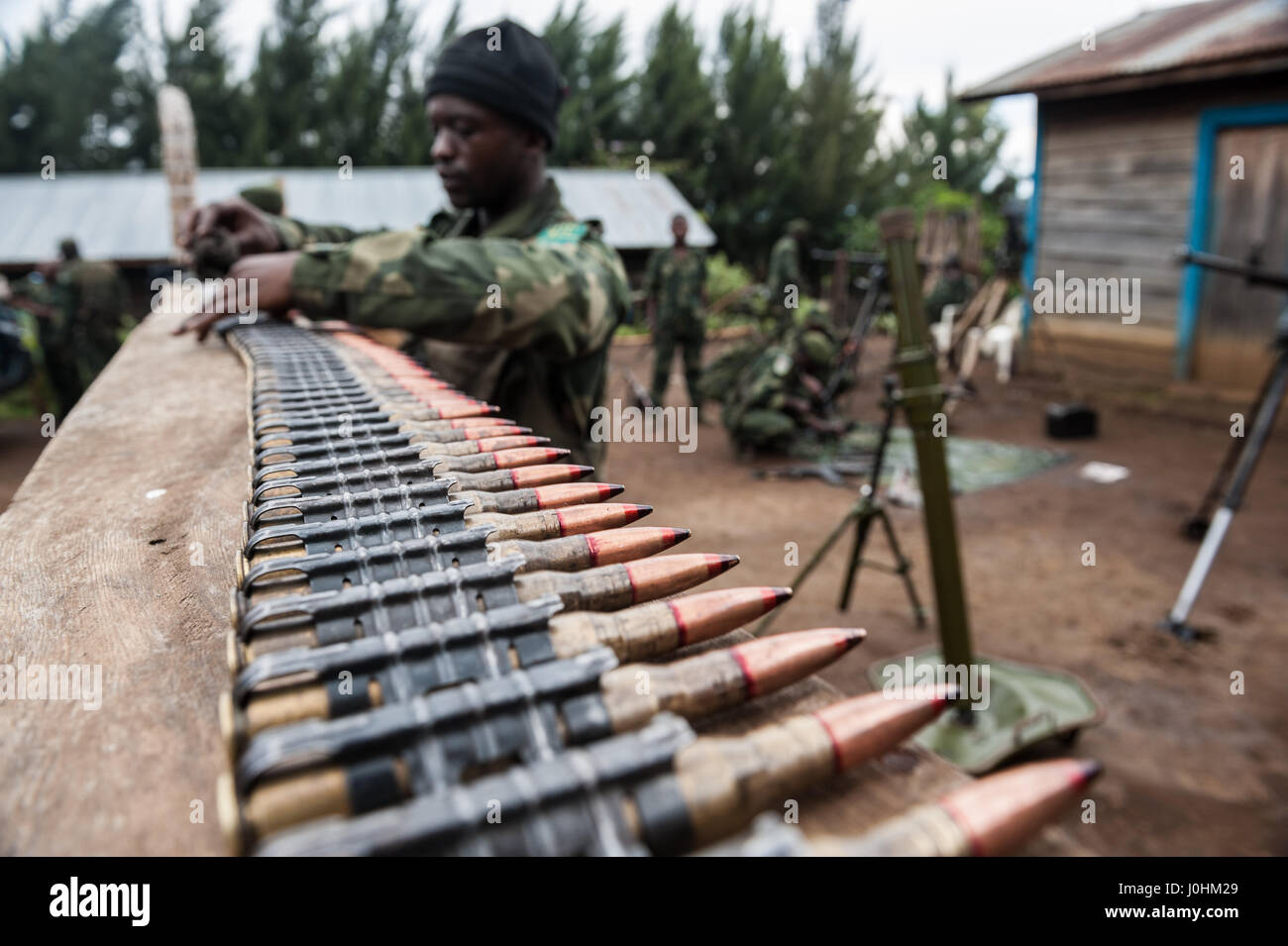 RDC: des caisses de munitions trouvés à Menkao, au nord de Kinshasa, inquiètent la population