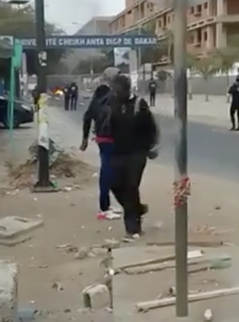 UCAD : Affrontements entre étudiants et forces de l&rsquo;ordre ce vendredi matin