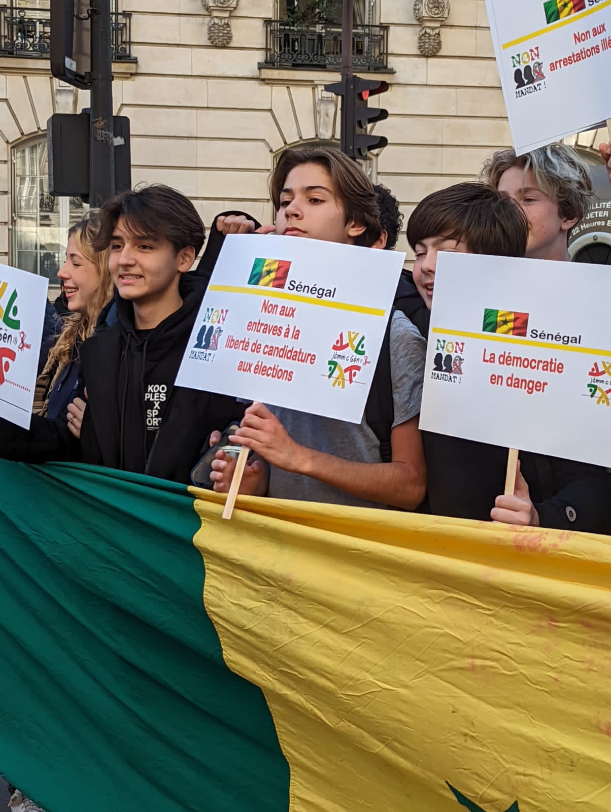 Contre les dérives étatiques au Sénégal: La diaspora marche et vilipende Macky Sall à Paris