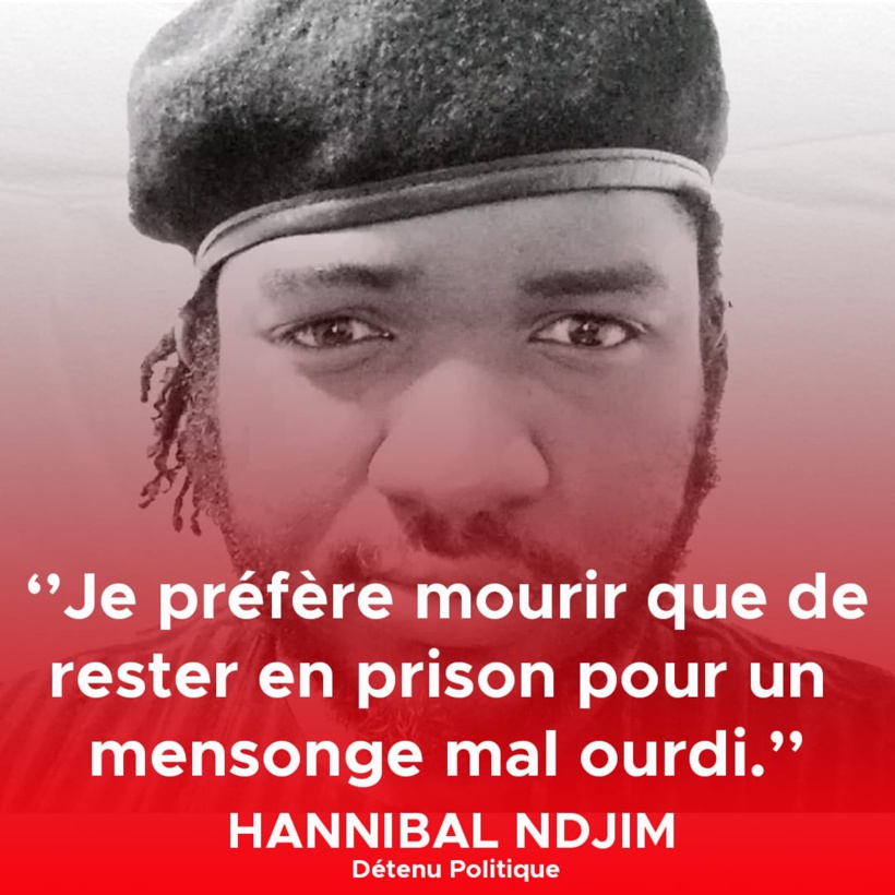 ​Je préfère mourrir que de rester en prison pour un mensonge mal ourdi. (Par Hannibal Djim)