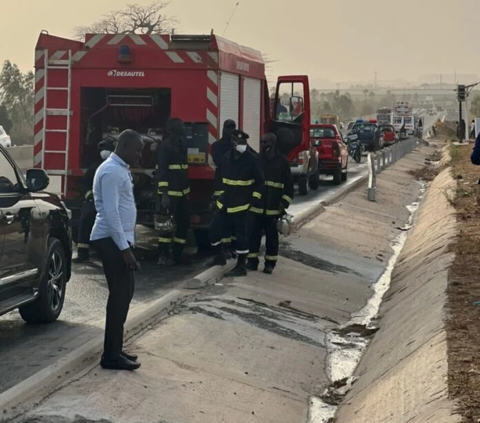 Un accident fait 2 morts et 1 blessé grave sur l&rsquo;Autoroute Ila Touba…