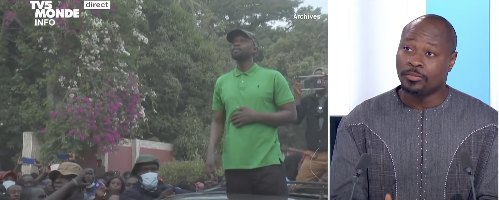 Guy Marius Sagna sur TV5 : « Il est impensable d’envisager la Présidentielle 2024 sans Ousmane Sonko »