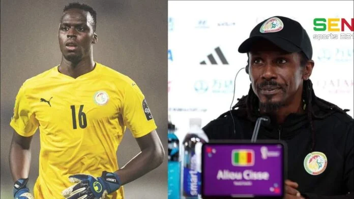 La réponse d’Aliou CISSE, sur la position d&rsquo;Edouard MENDY dans l’équipe du Sénégal…
