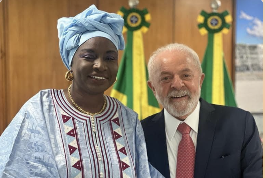 Brésil: Mimi Touré reçue par le Président brésilien Lula