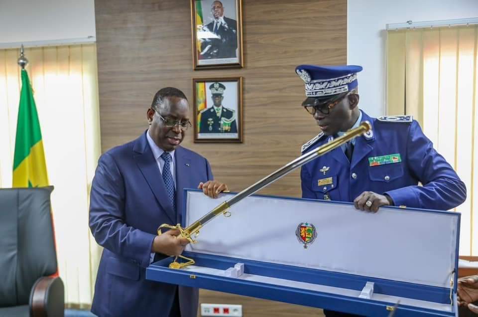 Inauguration de l&rsquo;état-major du Haut commandement de la gendarmerie : Macky Sall fait les éloges du Général Moussa Fall