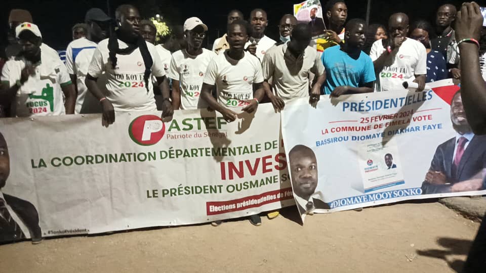 Fimela: la caravane Diomaye président a été interceptée par la gendarmerie en pleine campagne