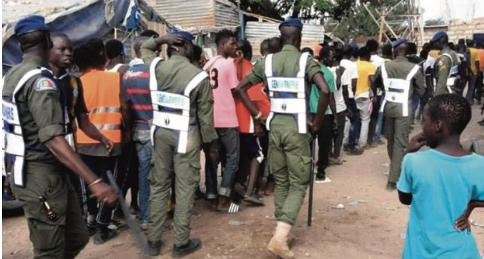 Insécurité á Dakar : 47 individus interpellés, 78 baraques détruites