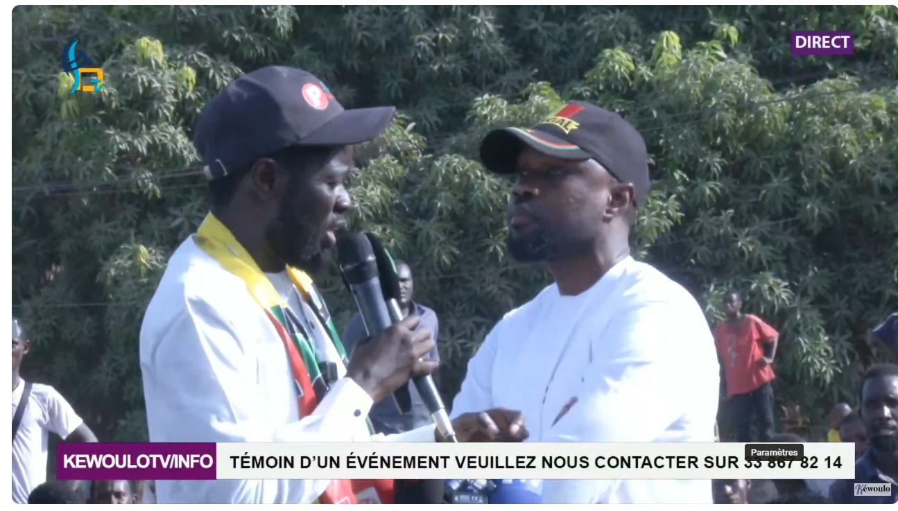 Campagne électorale: la coalition Diomaye Président était à Fatick mardi nuit