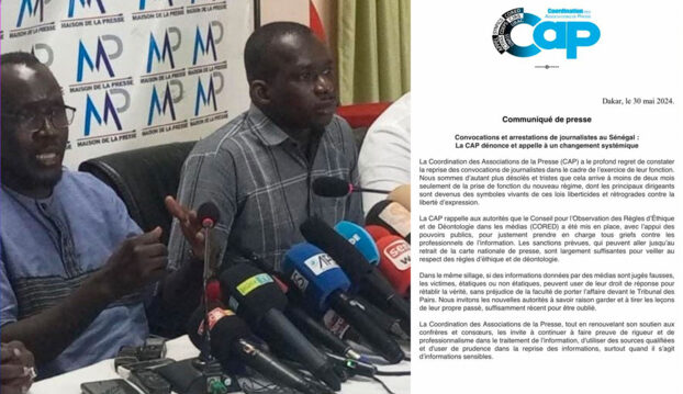 Convocations et arrestations de journalistes au Sénégal : La CAP dans tous ses états