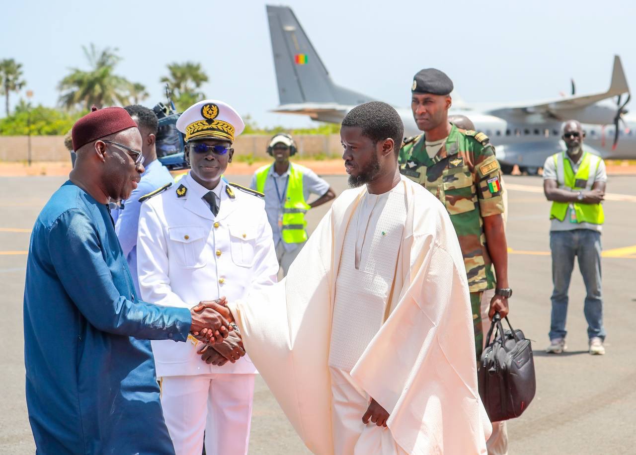 Bignona : Arrivée du president Bassirou Diomaye Faye au Gamou de Fansou Bodian