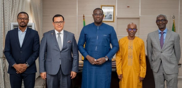 Moussa Balla Fofana, a reçu une délégation de la…