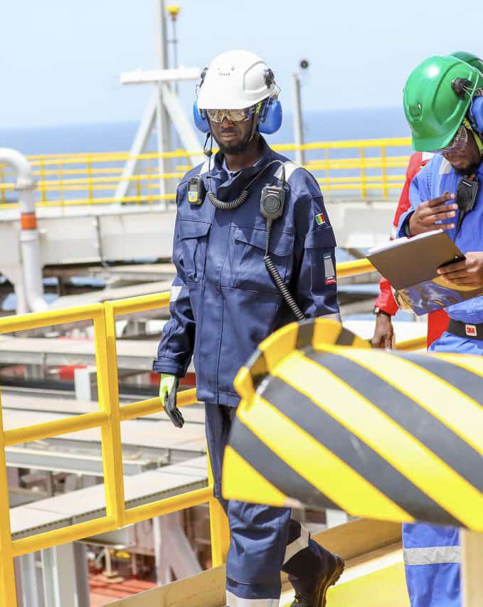 Exploitation de Pétrole au Sénégal : Le PR BDF en déplacement sur la plateforme Sangomar