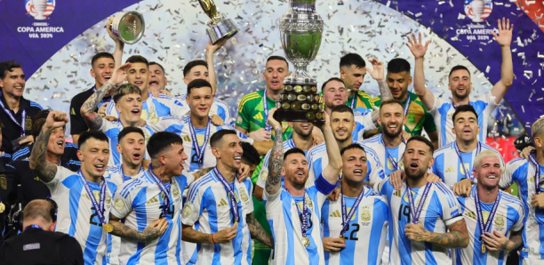 Copa America : L&rsquo;Argentine de Messi remporte la Copa America dans une soirée interminable