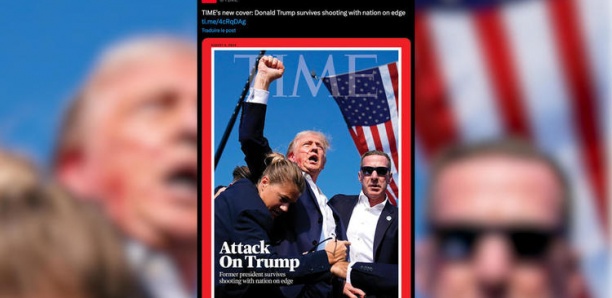 TENTATIVE D&rsquo;ASSASSINAT CONTRE DONALD TRUMP : LA SAISISSANTE UNE DU MAGAZINE TIME