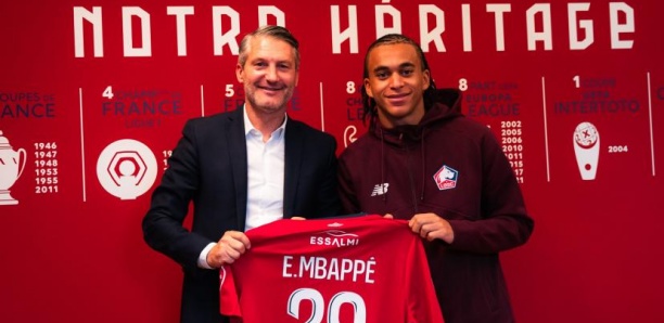 L1:Ethan Mbappé, signe son premier contrat professionnel au …