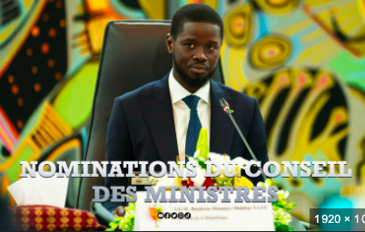 Conseil des ministres : Les nominations se poursuivent
