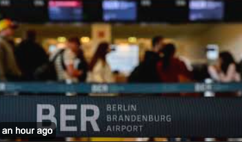 L&rsquo;aéroport international de Berlin (BER)  bloqué  par une panne technique