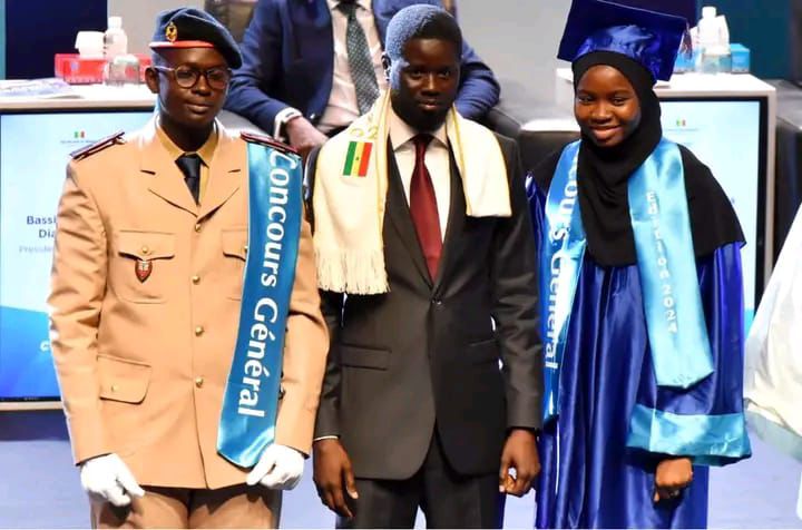 Le Président Diomaye Faye aux lauréats du Concours Général : « Vous êtes la preuve vivante que l’excellence est accessible à tous »