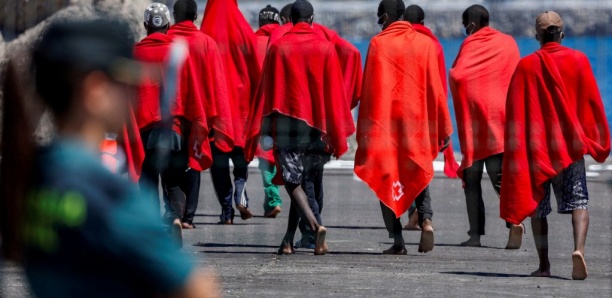 Émigration irrégulière: 205 migrants, partis du Sénégal, débarquent en Espagne