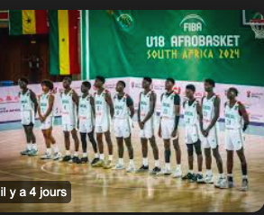 Afrobasket U18 masculin : le Sénégal défie l’Égypte en quart de finale de la 22 édition