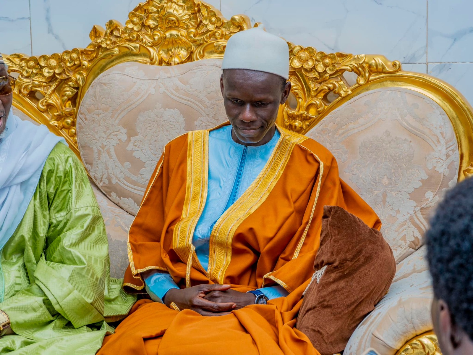 Gamou 2024 : Waly Diouf Bodian apporte sa contribution aux familles religieuses