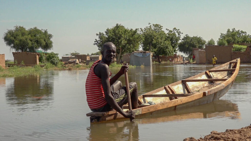 Tchad : La crue du fleuve Chari atteint un niveau inédit, Ndjamena toujours sous les eaux